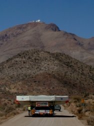 On the way to Pachon, Tololo in background