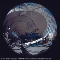 FishEye of Gemini South Interior by Daylight