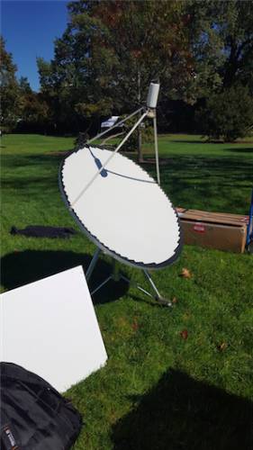 This was the NRAO's "itty-bitty" radio telescope.