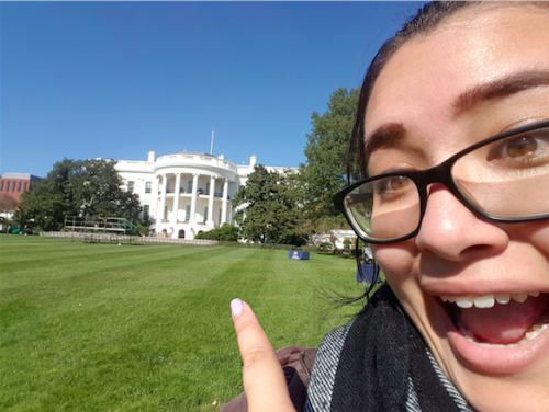 I was fairly excited to be at the White House.