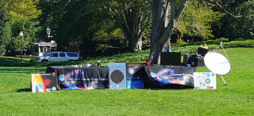 The finished NSF booth!