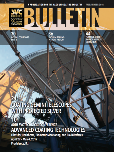 Cover of the SVC Bulletin, featuring the Gemini North telescope.